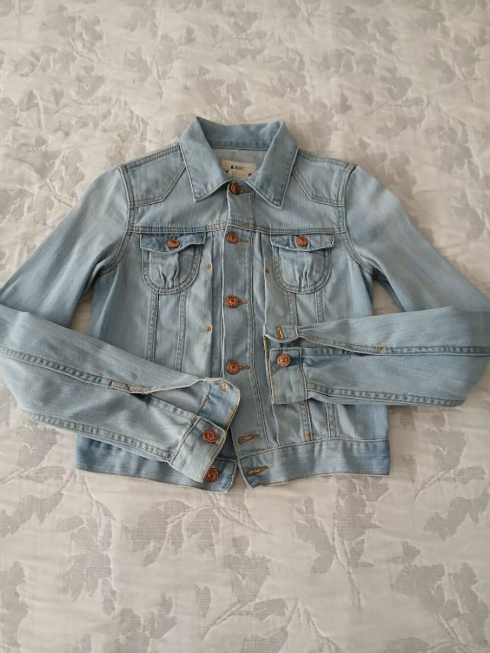 & JACKET - hot hot hot - Cropped Jean jacket - size 2